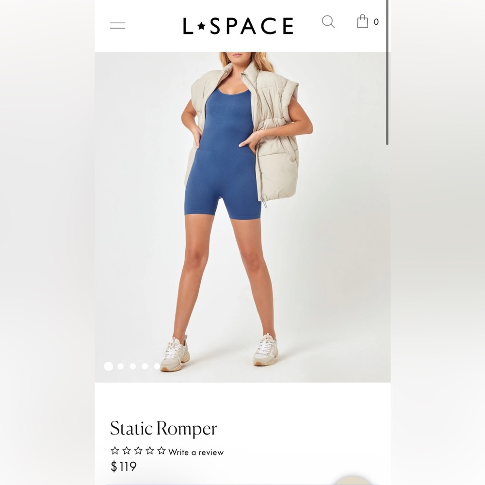L Space Static Romper - image 3